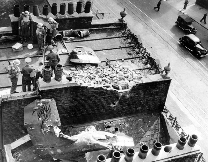 3 The tail of the Dornier Do17