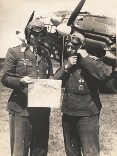 Albert von Schwerin RK + 19.11.40 KG26 He 111 Wnr.3539