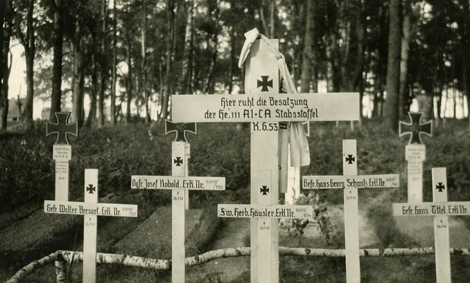 KG53 crew 26.07.41 He 111 Wnr2741 MAC