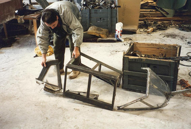 (3) Canopy  Me 109 Uffz Wollmann recovered from Russia