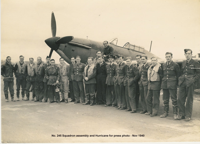 (1) 245 SQDN NOVEMBER 1940