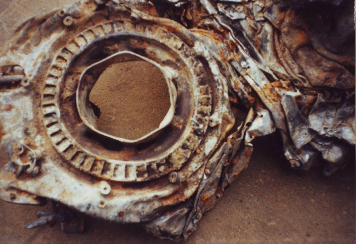 (3) Connor engine turbo close up